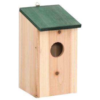 Vogelhäuser 4 Stk. Holz 12x12x22 cm