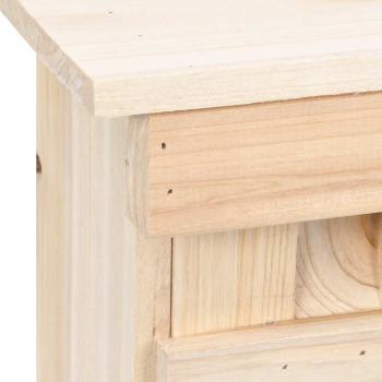 Spatzenhaus 5-fach 68x15x21 cm Tannenholz