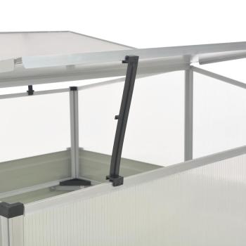 Gewächshaus Braun 100 x 100 x 85 cm Verzinkter Stahl