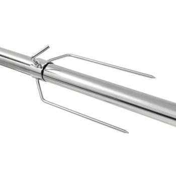 Automatischer Grillspieß mit Motor Edelstahl 207×45×81 cm