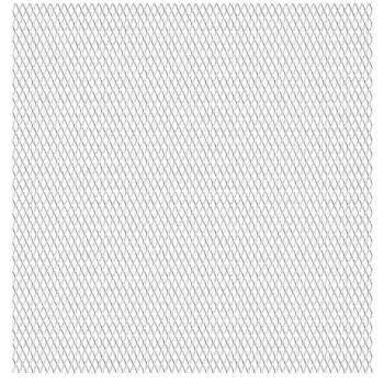 ARDEBO.de - Gittermatte Streckmetall Edelstahl 100x85 cm 45x20x4 mm