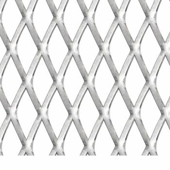 Gittermatte Streckmetall Edelstahl 100x85 cm 45x20x4 mm