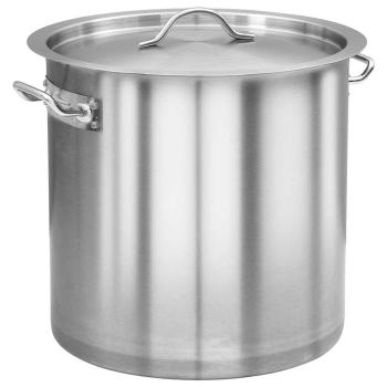 ARDEBO.de - Kochtopf 35 L 36x36 cm Edelstahl