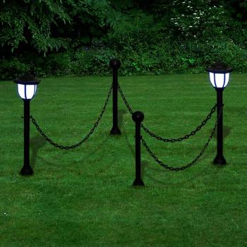 ARDEBO.de - 2x LED Lampe Solarleuchte Außenlampe Gartenleuchte Laterne