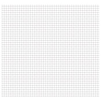 ARDEBO.de - Wellengitter Edelstahl 100x85 cm 31x31x3 mm