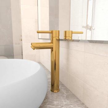 ARDEBO.de - Badezimmer Mischbatterie Golden 12x30 cm