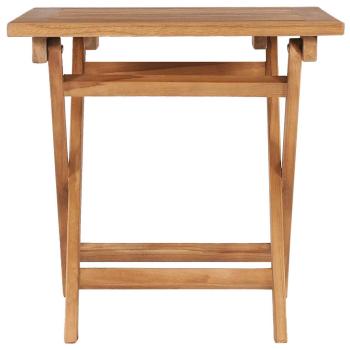 Gartentisch Klappbar 45x45x45 cm Massivholz Teak