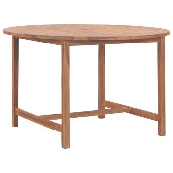ARDEBO.de - Garten-Esstisch Ø110x75 cm Massivholz Teak