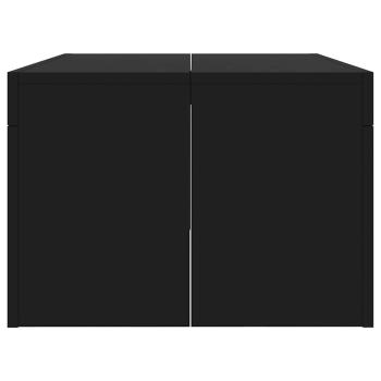 Couchtisch Schwarz 102x50x36 cm Holzwerkstoff