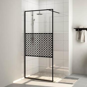 ARDEBO.de - Duschwand f?r Begehbare Dusche mit Klarem ESG Glas 100x195 cm