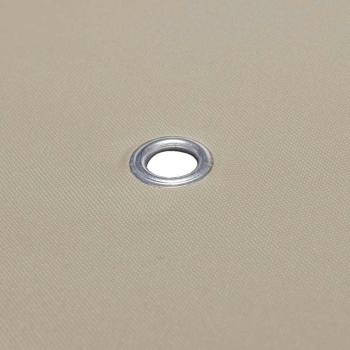 Pavillon-Ersatzdach 310 g/m² Beige 3x3 m