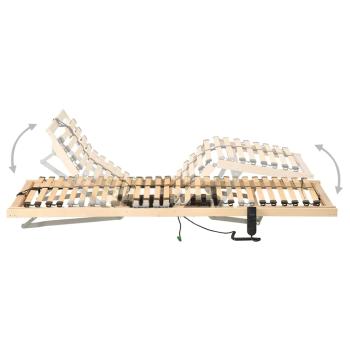 Lattenrost Elektrisch mit 28 Latten 7 Zonen 80x200 cm