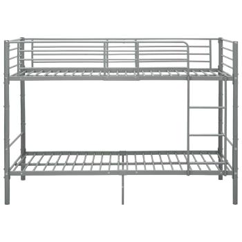 Etagenbett Grau Metall 90?200 cm