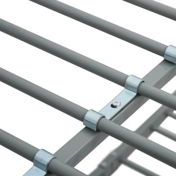 Etagenbett Grau Metall 90?200 cm