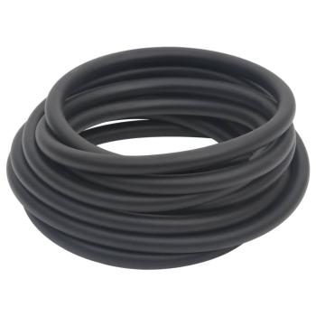 Hybrid-Luftschlauch Schwarz 0,6" 5 m Gummi und PVC