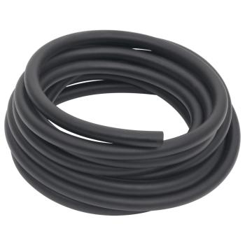 Hybrid-Luftschlauch Schwarz 0,6" 5 m Gummi und PVC