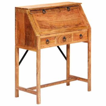 ARDEBO.de - Schreibtisch 90×40×107 cm Massivholz Akazie
