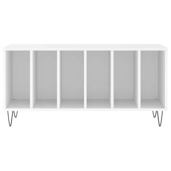 Plattenschrank Weiß 100x38x48 cm Holzwerkstoff