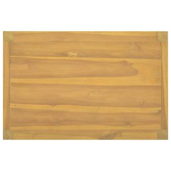 Badschrank 60x40x75 cm Massivholz Teak