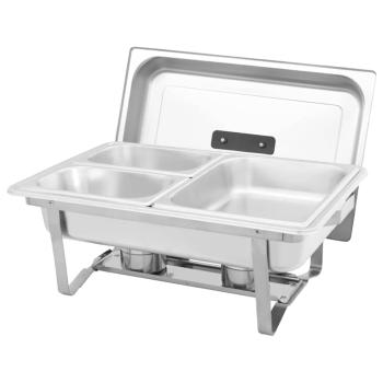 Chafing Dish Set 4-tlg. Edelstahl
