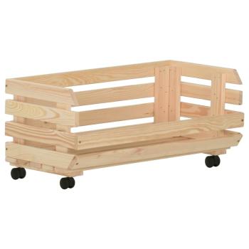 Gem?sewagen 77x30x80 cm Massivholz Kiefer