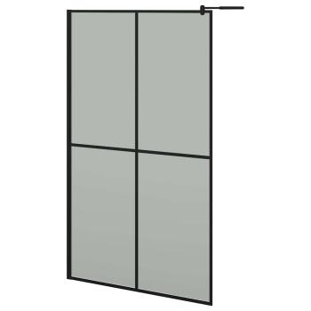 Duschwand für Walk-in Dusche 118x190 cm Dunkles Sicherheitsglas