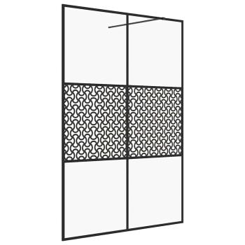Duschwand für Begehbare Dusche mit Klarem ESG-Glas 140x195 cm