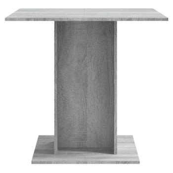 Esstisch Grau Sonoma 80x80x75 cm Holzwerkstoff