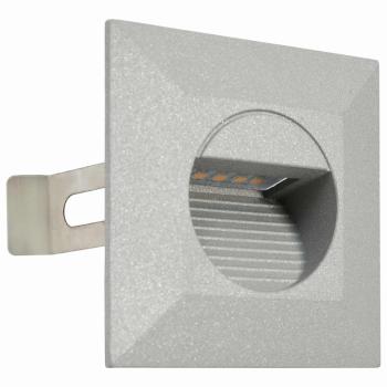 Außenwandleuchten 6 Stk. LED 2 W Silbern Quadratisch