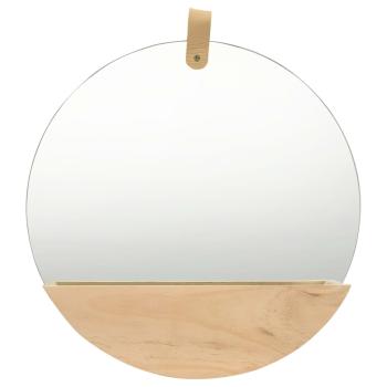 ARDEBO.de - Wandspiegel Kiefer Massivholz 35 cm