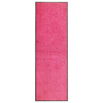 ARDEBO.de - Fußmatte Waschbar Rosa 60x180 cm