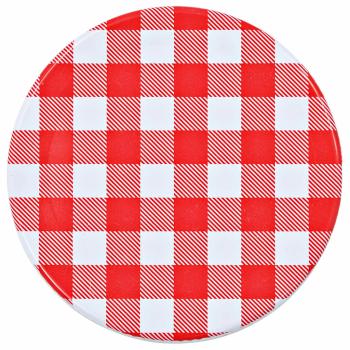 Marmeladengläser mit Weißen/Roten Deckeln 48 Stk. 110 ml