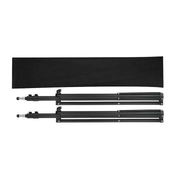 Lampenstativ 2 Stk. H?he 78-210 cm