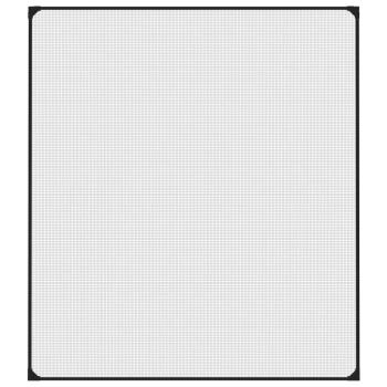 Magnet-Insektenschutz für Fenster Anthrazit 120x140 cm