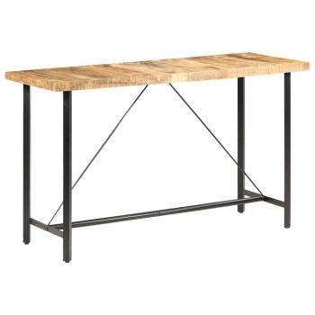 ARDEBO.de - Bartisch 180x70x107 cm Raues Mangoholz