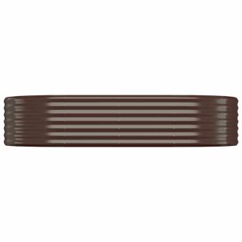 Hochbeet Verzinkter Stahl 175x100x36 cm Braun