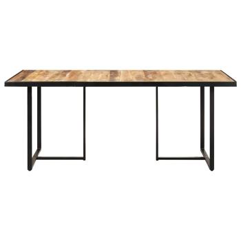 Esstisch 160 cm Raues Mangoholz
