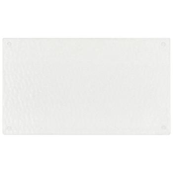Schneidebretter 2 Stk. Transparent Blasenmuster Hartglas