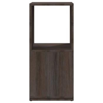 Drehregal Grau und Sonoma-Eiche 34,5x34,5x75,5 cm Holzwerkstoff