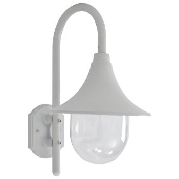 ARDEBO.de - Garten-Wandleuchte E27 42 cm Aluminium Weiß