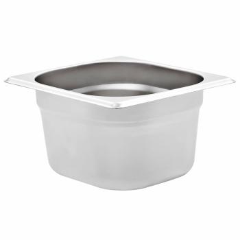 Gastronormbehälter 12 Stk. GN 1/6 100 mm Edelstahl
