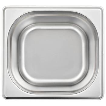 Gastronormbehälter 12 Stk. GN 1/6 100 mm Edelstahl