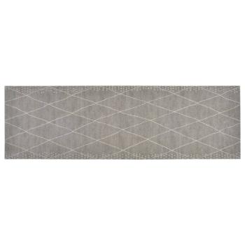 Küchenteppich Waschbar Raute 60x180 cm Samt