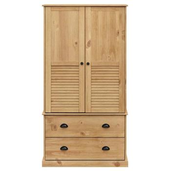 Kleiderschrank VIGO 90x55x170 cm Massivholz Kiefer