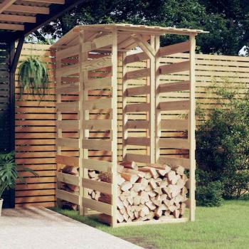 ARDEBO.de - Pergolen mit Dach 2 Stk. 100x90x200 cm Kiefernholz Imprägniert