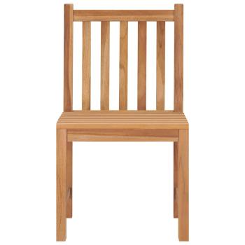 Gartenst?hle 4 Stk. Massivholz Teak