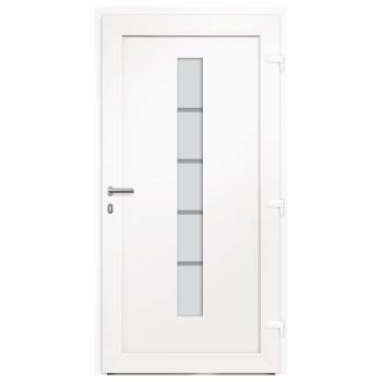 Haustür Aluminium und PVC Anthrazit 100x200 cm