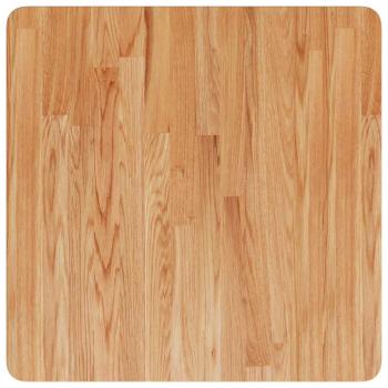 Tischplatte Quadratisch Hellbraun 60x60x2,5cm Behandelte Eiche