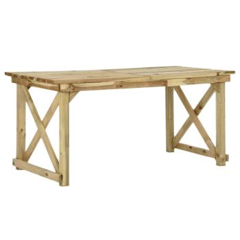 ARDEBO.de - Gartentisch 160x79x75 cm Holz