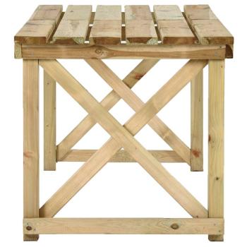 Gartentisch 160x79x75 cm Holz